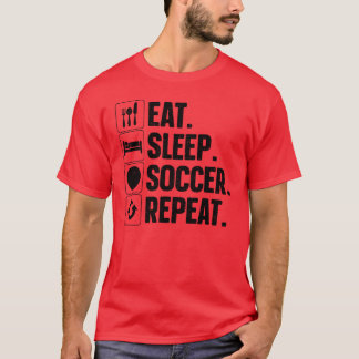 Camiseta Chico jugador de fútbol genial equipo de fútbol de