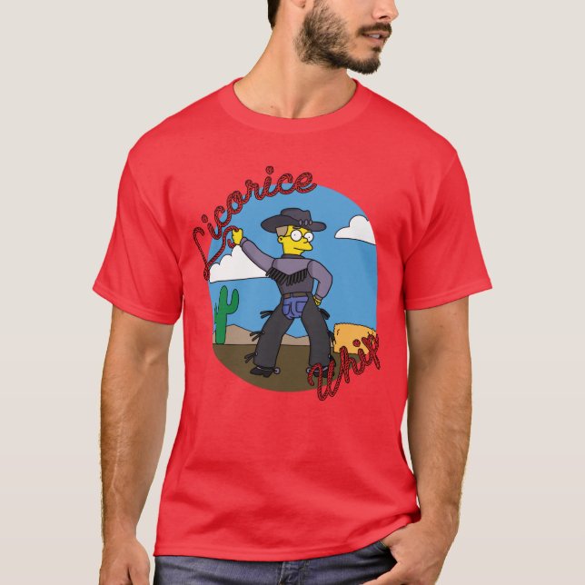 Camiseta Chico látigo de regaliz (Anverso)