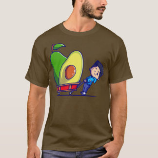 Camiseta Chico lindo con Personalizado aguacate