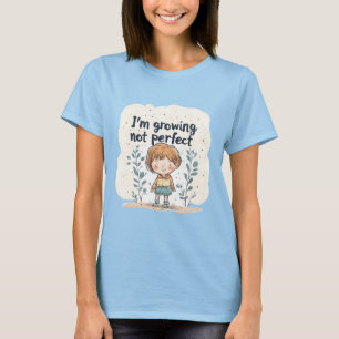 Camiseta Chico Lindo Creciendo No Perfecto Regreso a Clases