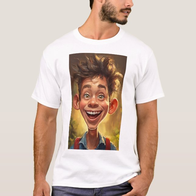 Camiseta Chico loco (Anverso)