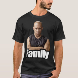 Camiseta chico meme de la familia de Vin Diesel