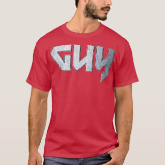 Camiseta Chico metalizado pesado