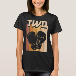 Camiseta Chico o chica cumpleaños de boxeo de 2 años Cumple