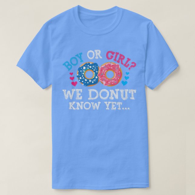 Camiseta Chico o Chica que no conocemos género revelan prog (Diseño del anverso)