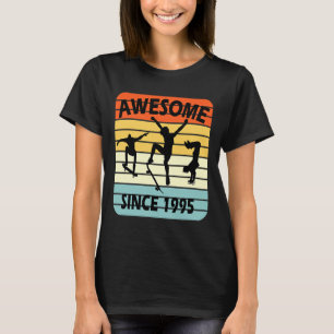 Camiseta Chico Patineta Cumpleaños 25 Increíble Desde 1996
