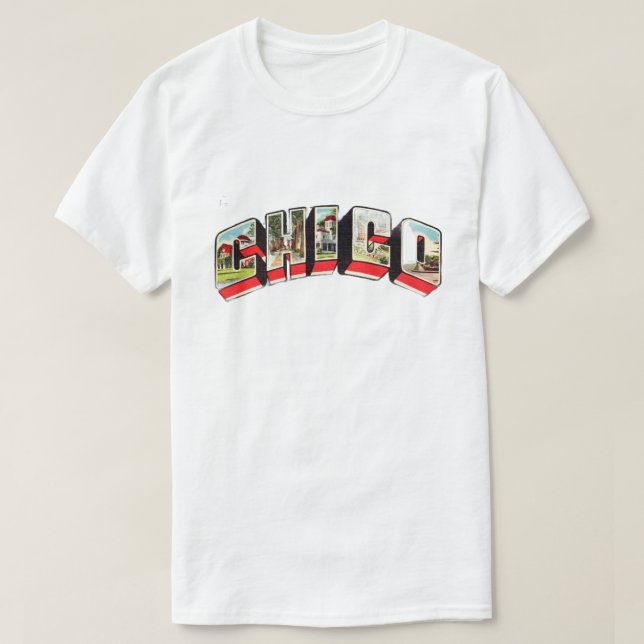Camiseta Chico Retro Fade-out (Diseño del anverso)