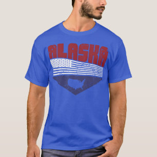 Camiseta Chico Retro Vintage Alaska Usa