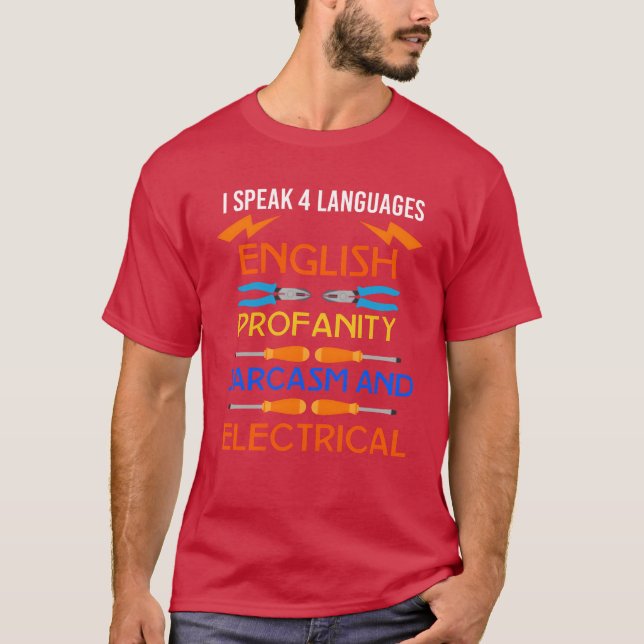 Camiseta chico tecnólogo de motores electrónicos humorístic (Anverso)