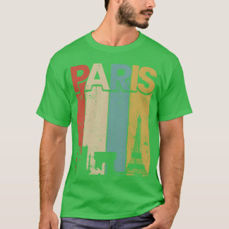 Camiseta Chico vintage de París