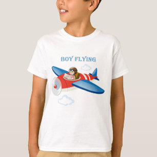 Camiseta Chico volando