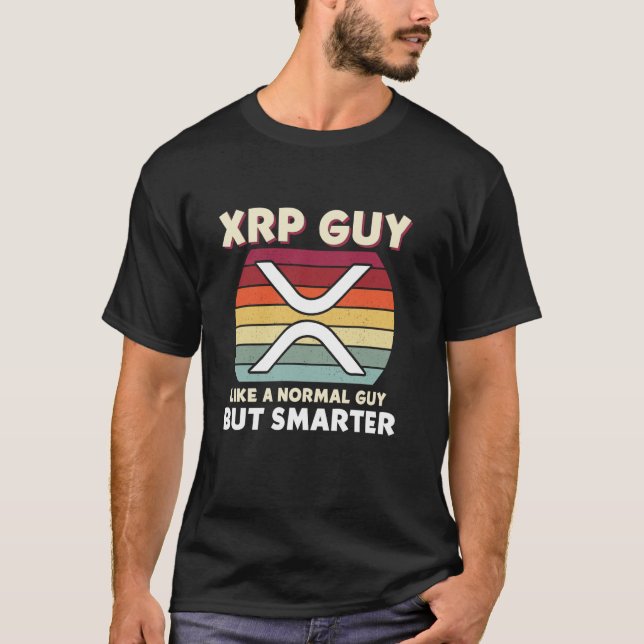 Camiseta Chico XRP Como Un Chico Normal Pero Más Inteligent (Anverso)