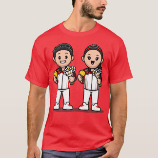 Camiseta Chico Y Chica Ganador Personalizado