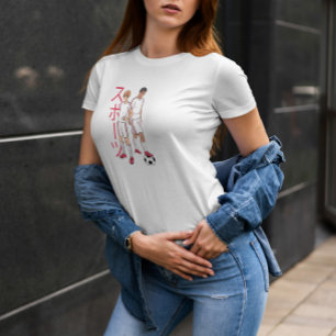 Camiseta Chicos animadores de fútbol