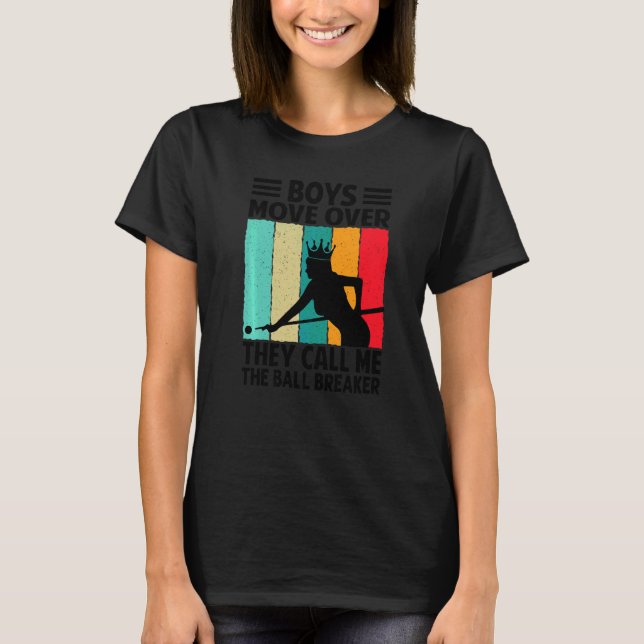 Camiseta Chicos, apártense, me llaman Bill el rompebolas (Anverso)