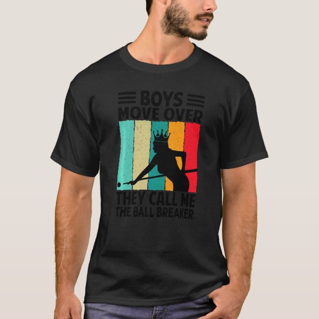 Camiseta Chicos, apártense, me llaman Bill el rompepelotas (Anverso)