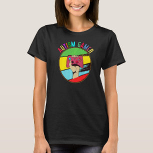 Camiseta Chicos Autismo Jugador Mes de Concientización sobr