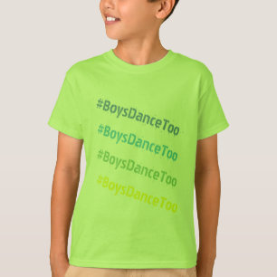 Camiseta Chicos bailan con graffiti