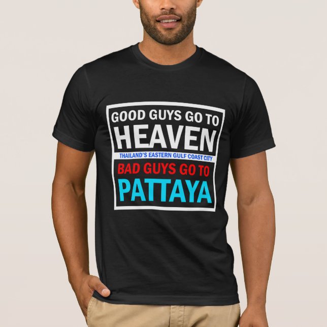 Camiseta Chicos buenos, chicos malos Pattaya (Anverso)