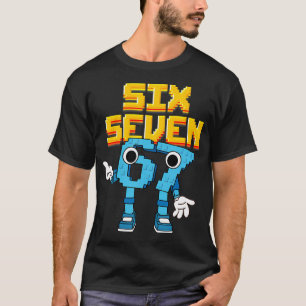 Camiseta Chicos Chicas Niños Italiano Meme Brainrot 67 Seis