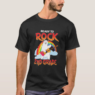 Camiseta Chicos, chicos, estoy listo para tocar a 2º grado.