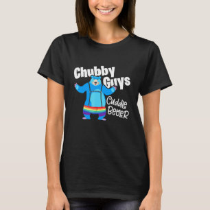 Camiseta Chicos Chubby Cuddle Mejor Oso Del Orgullo Gay Lgb