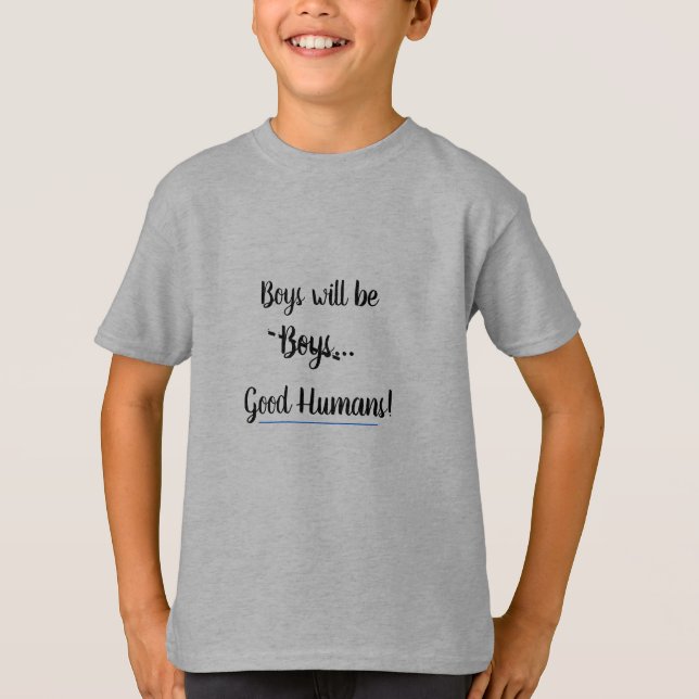 Camiseta Chicos como los de Will ... Buenos humanos (Anverso)