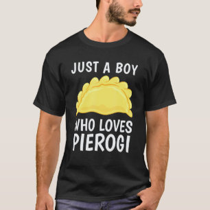 Camiseta Chicos Cool Pierogi Hombres Kis Foodie Comida Vega
