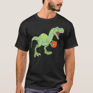 Camiseta Chicos de baloncesto dinosaurio deporte divertido