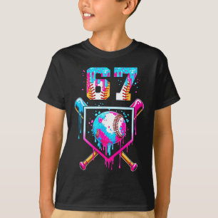 Camiseta Chicos de béisbol con goteo de helado Drip Fun 6 7
