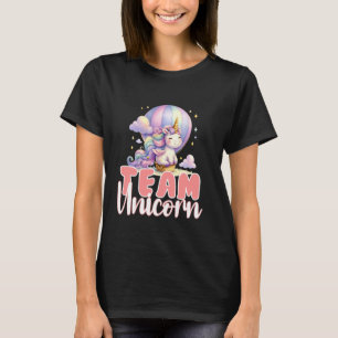 Camiseta chicos de familia divertida de unicornio