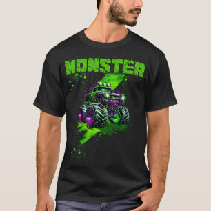 Camiseta chicos de moda camiones monstruos Jam Trucks Amant