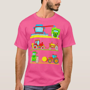 Camiseta Chicos de Tractor Cosechadora