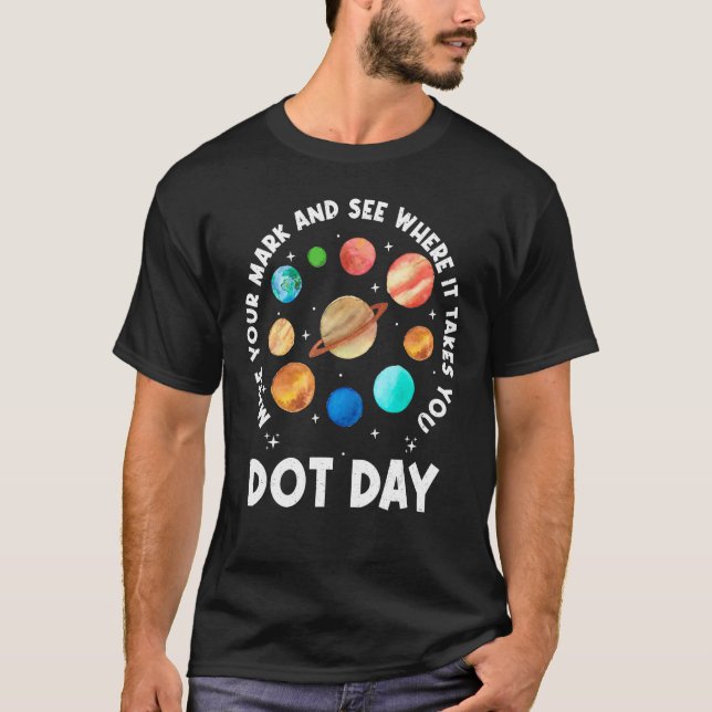 Camiseta Chicos del Día Internacional del Dot de Make Mark  (Anverso)