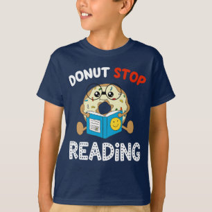 Camiseta Chicos Divertidos No Dejan de Leer Gusanito de Lib