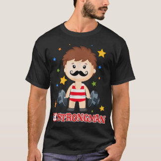 Camiseta Chicos fuertes - Circo - Disfraces de hombres fuer