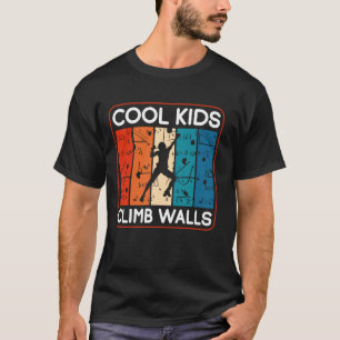 Camiseta Chicos Geniales Escalan Paredes Escalada en Roca B