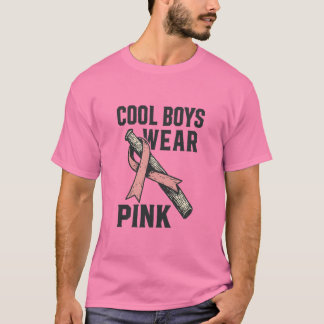 Camiseta Chicos Geniales Usan Rosa por la Solidaridad con e