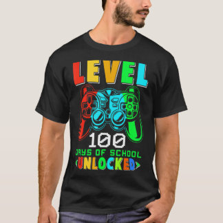 Camiseta Chicos Jugadores De Video 100 Dias Profesor 100 Di