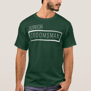 Camiseta Chicos Junior Groomsman Fiesta de Boda Despedida d