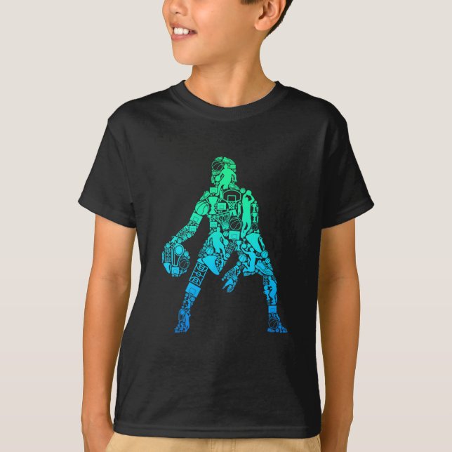 Camiseta Chicos Niños Hombres Sketll  (Anverso)