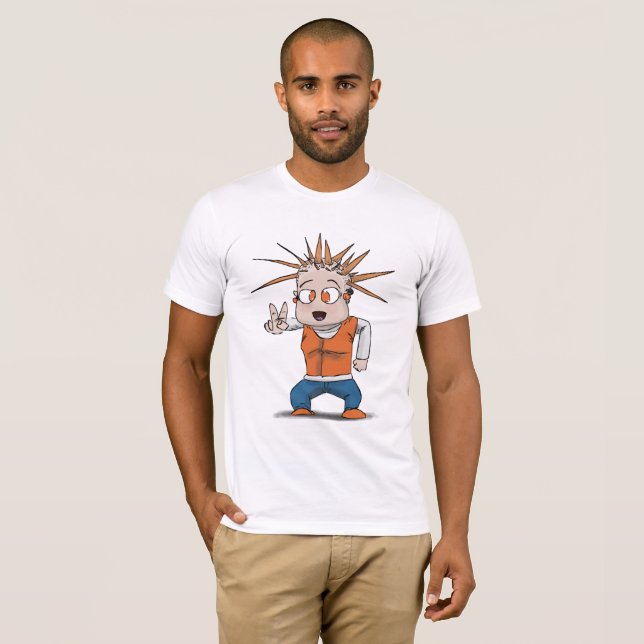 Camiseta Chicos Punk (Anverso completo)