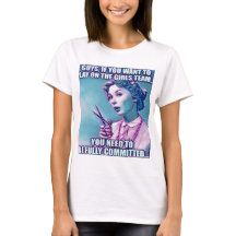 Chicos quieren estar en el equipo de chicas camise