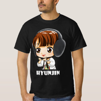 CAMISETA CHICOS TRAJOS HYUNJIN CHIBI