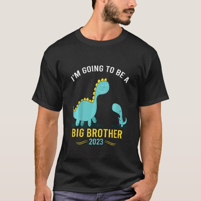 Camiseta Chicos, voy a ser Gran Hermano de nuevo Dino 2023 (Anverso)