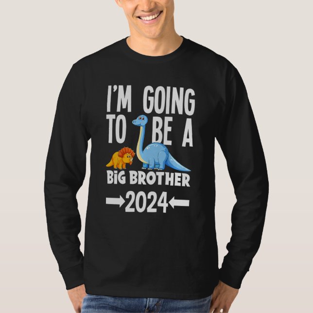 Camiseta Chicos, voy a ser un Gran Hermano 2024 Dino Dinos (Anverso)