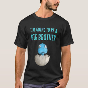Camiseta Chicos, voy a ser un Gran Hermano Cute Niños Dino