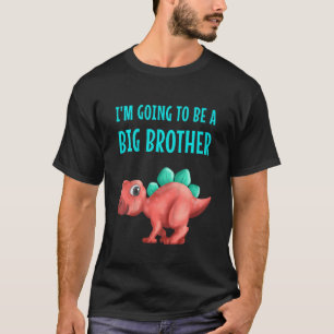 Camiseta Chicos, voy a ser un Gran Hermano Cute Niños Dino