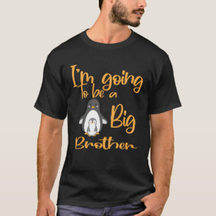Camiseta Chicos, voy a ser un gran hermano de pingüino prom