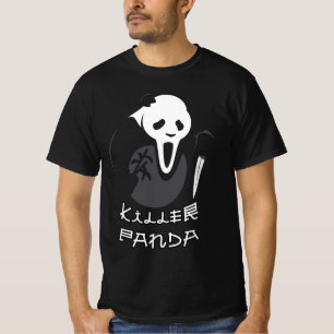 Camiseta Chicos y Chicas Panda Asesino Nuevo Halloween 2023